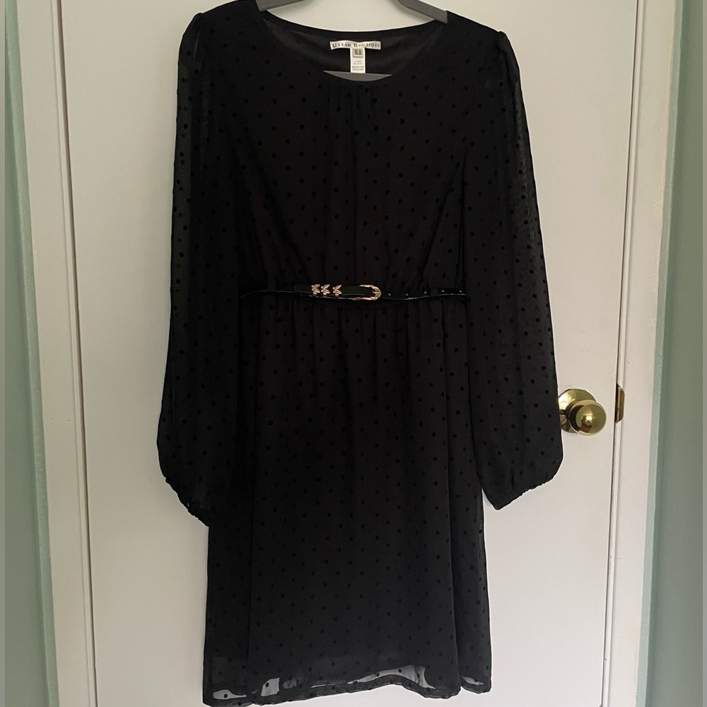 Uttam London Boutique Black Dress